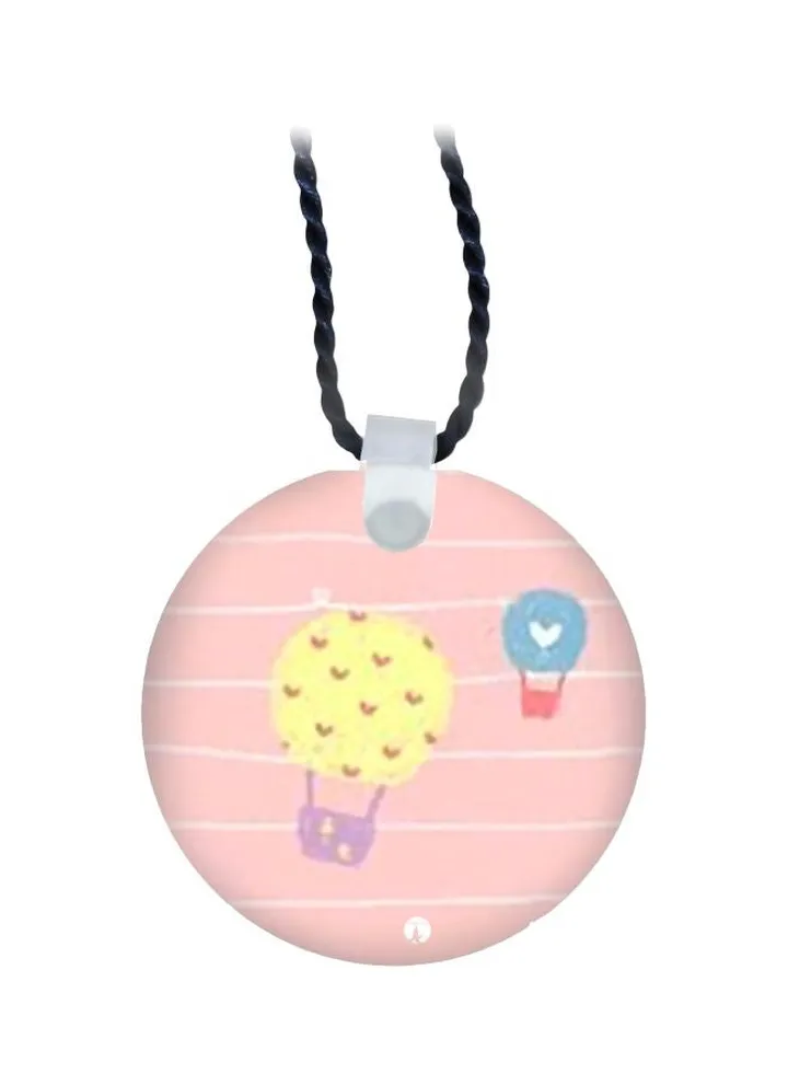 Hot Air Balloon Printed Pendant Necklace