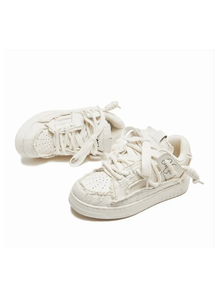 New Thick Sole Elevated Board Shoes