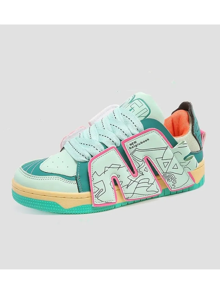 New Thick Sole Elevated Board Shoes