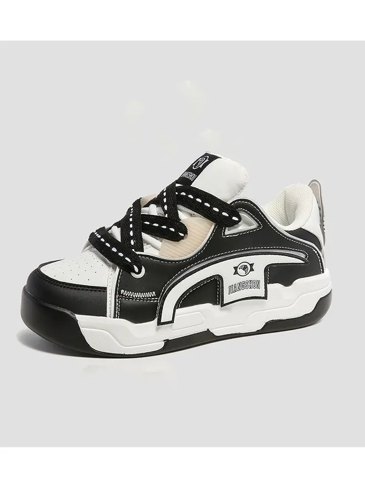 New Thick Sole Elevated Board Shoes