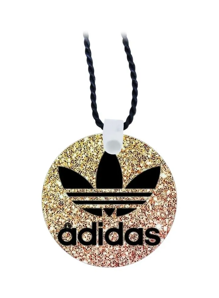 Adidas Logo Printed Pendant Necklace