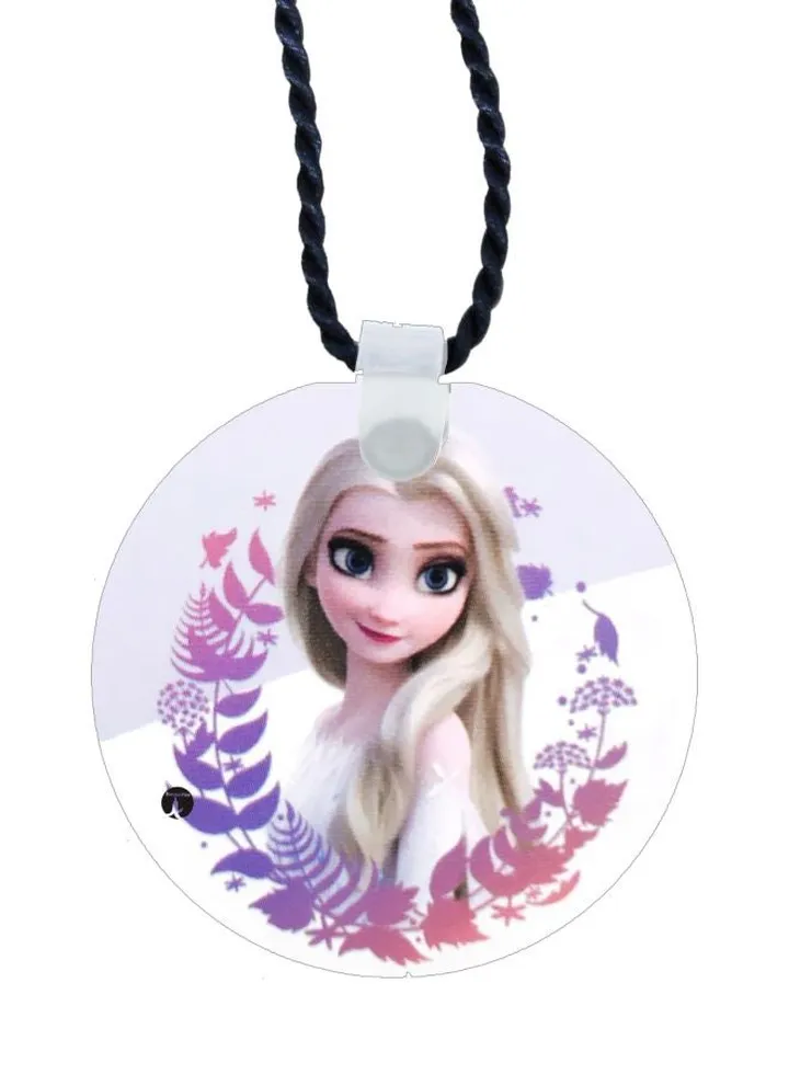 Frozen Character Printed Pendant Necklace
