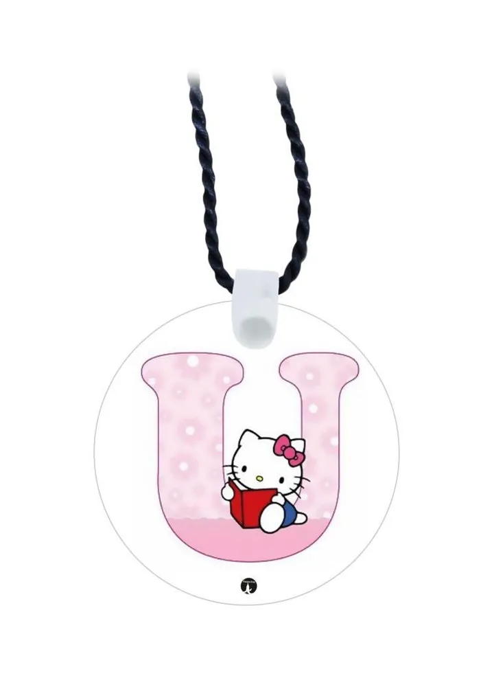Hello Kitty U Printed Pendant Necklace