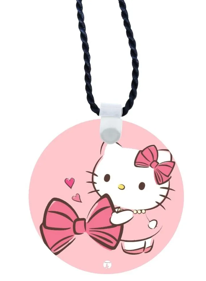 Hello Kitty Printed Pendant Necklace