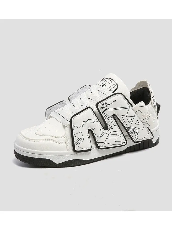 New Thick Sole Elevated Board Shoes
