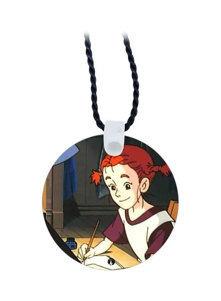 Daddy Long Legs Series Printed Pendant Necklace