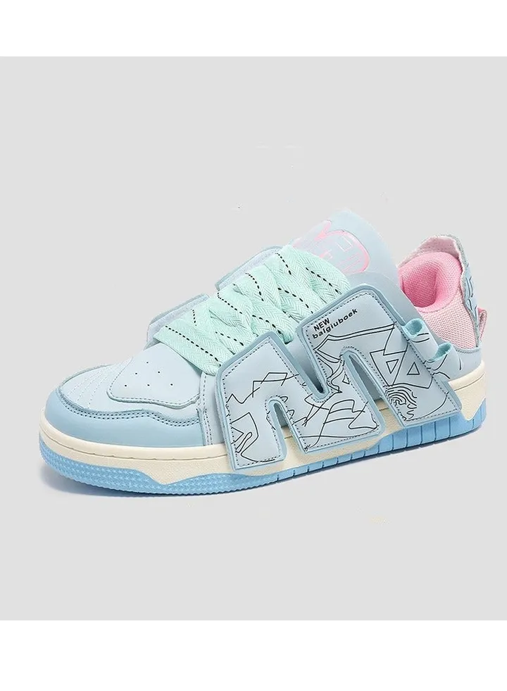 New Thick Sole Elevated Board Shoes