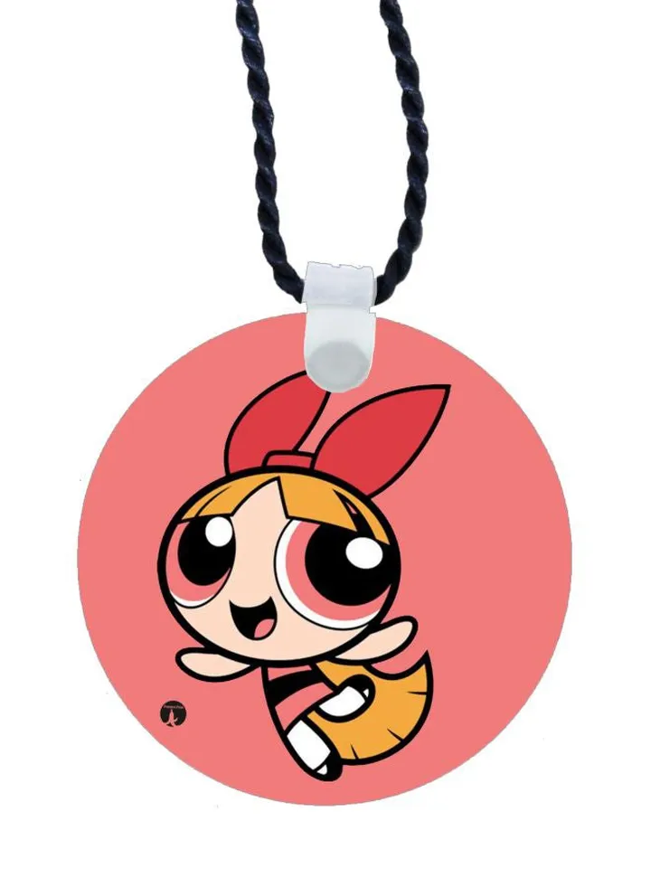 Cartoon Printed Pendant Necklace