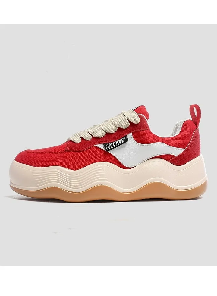New Thick Sole Elevated Board Shoes