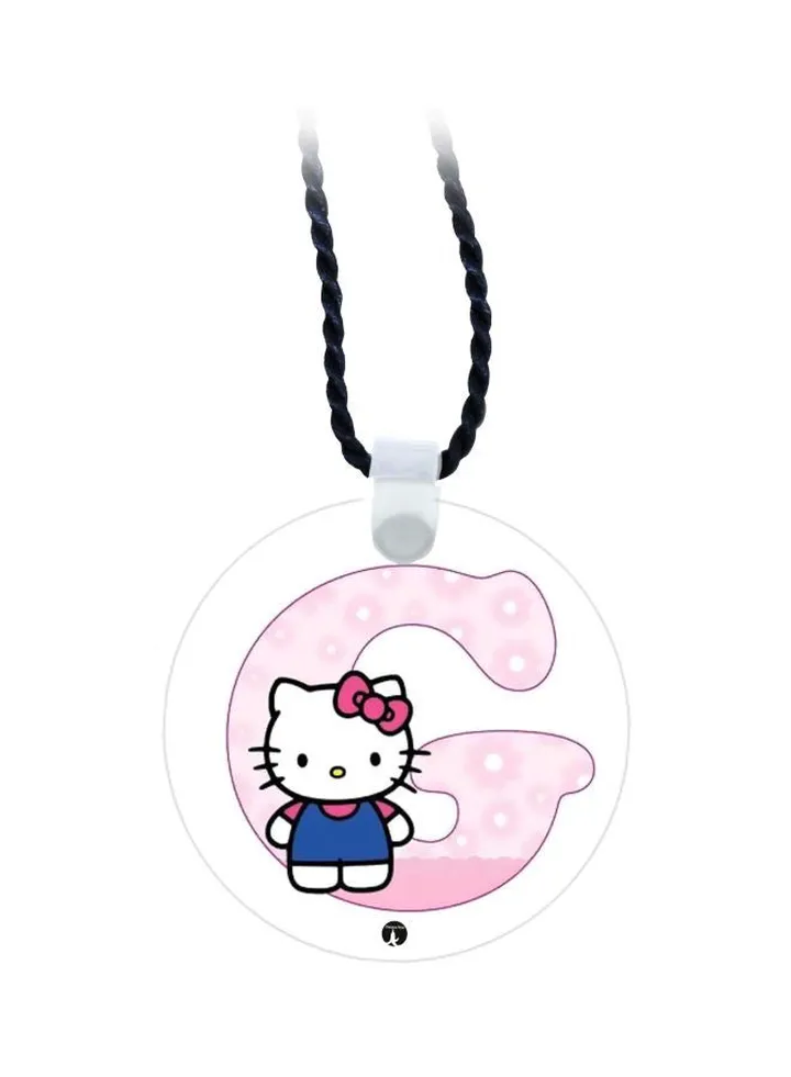 Hello Kitty Printed Pendant Necklace