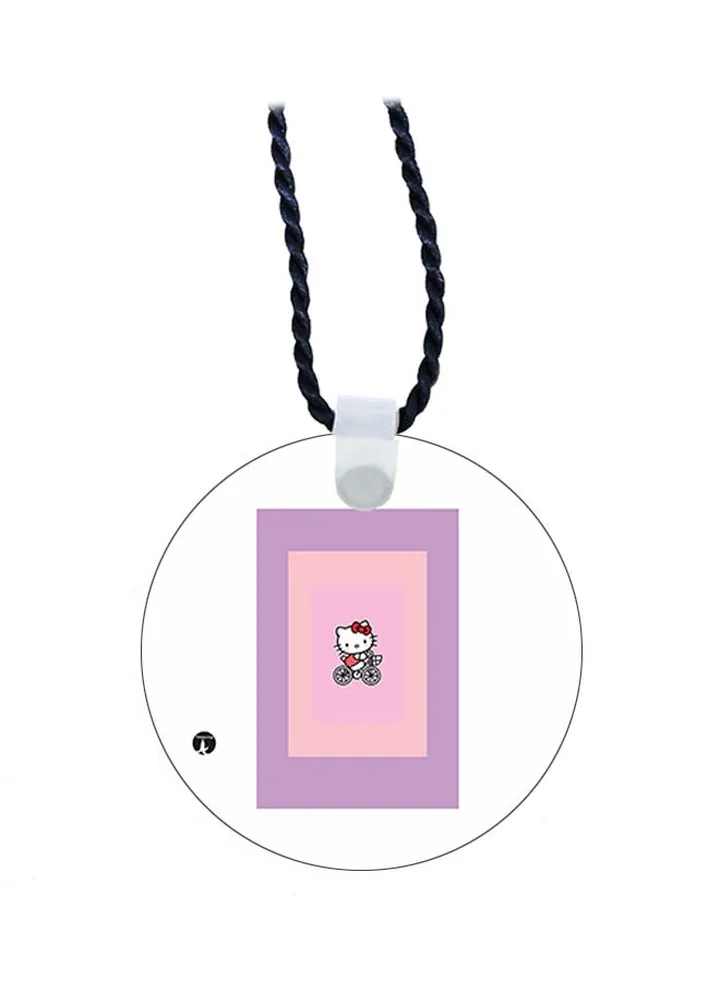 Hello Kitty Printed Pendant Necklace