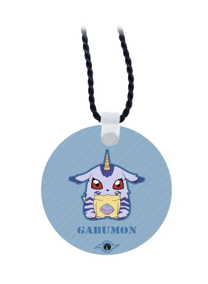 Gabumon Printed Pendant Necklace