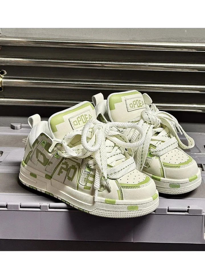 New Thick Sole Elevated Board Shoes