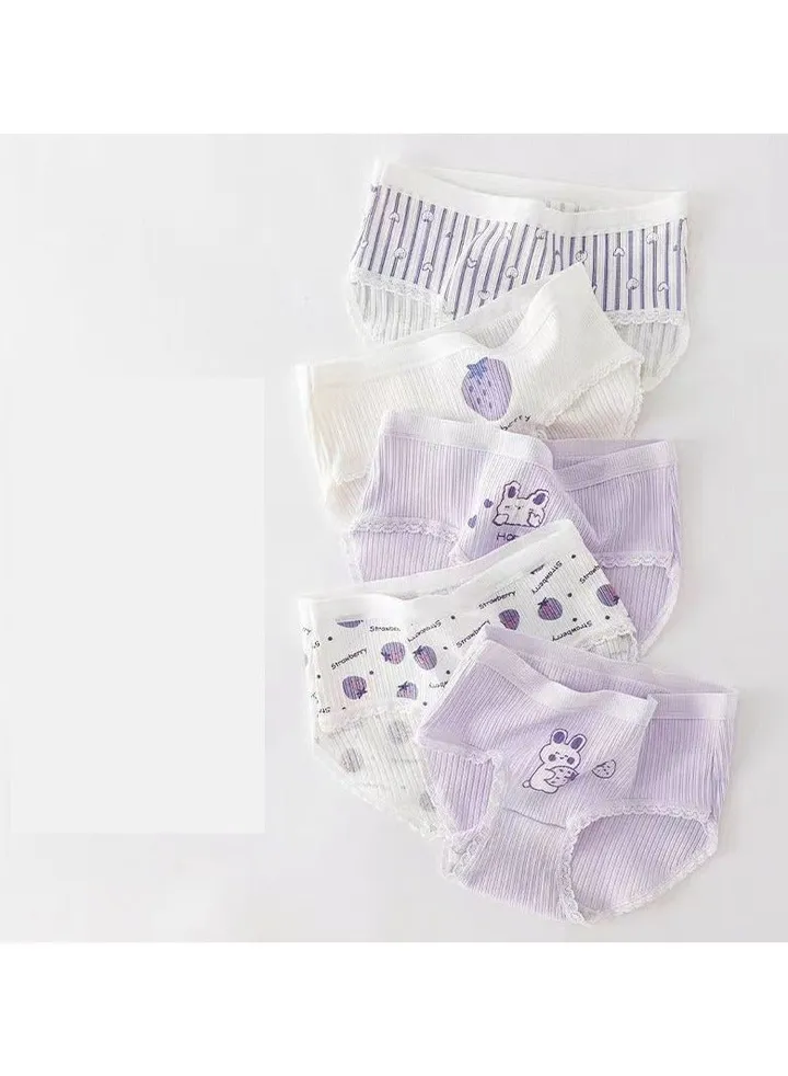 Girls Underwear Cotton Briefs