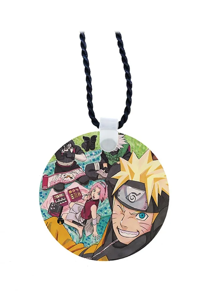 Anime Cartoon Printed Pendant Necklace