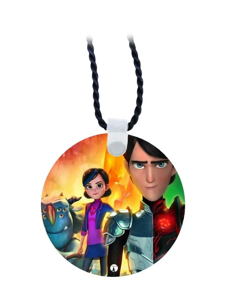 Trollhunters Printed Pendant Necklace
