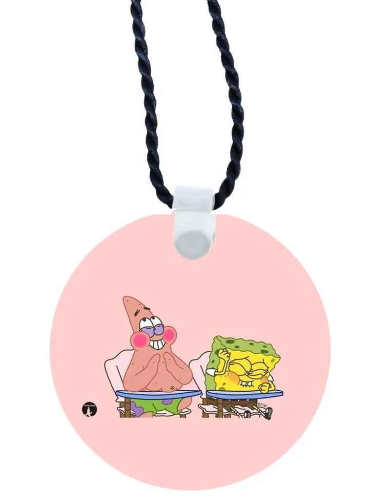 Spongebob SqurePants Printed Pendant Necklace
