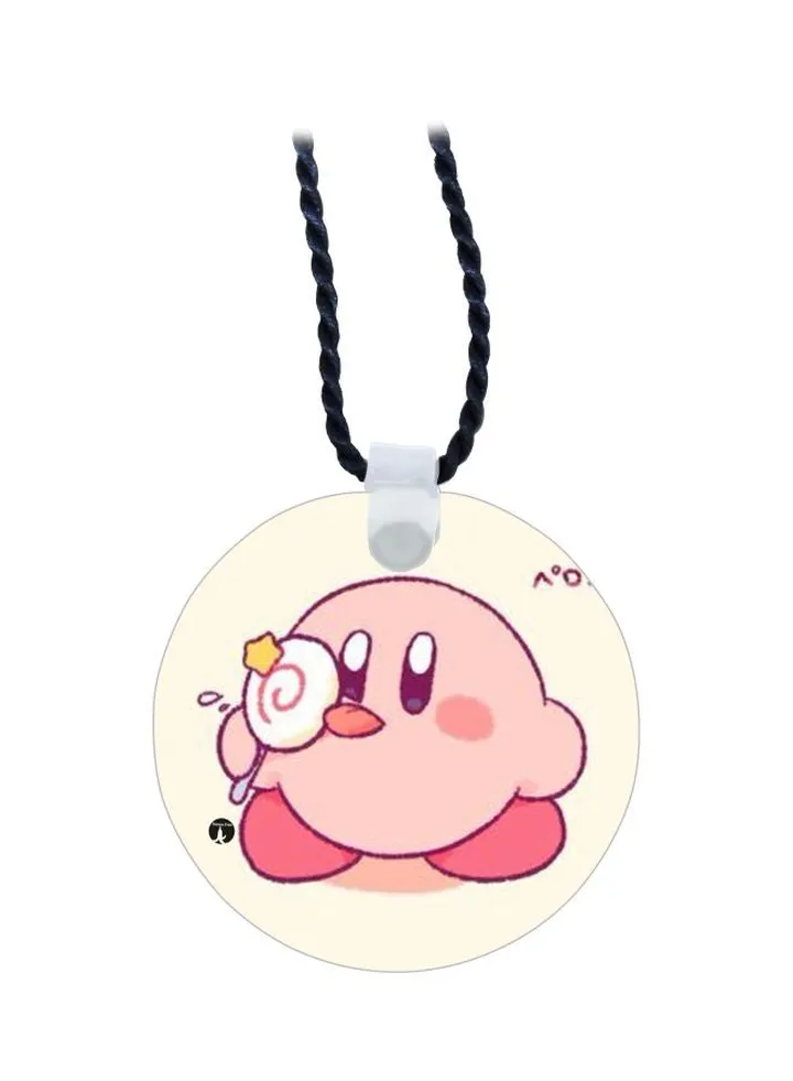 Kirbi Themed Pendant Necklace