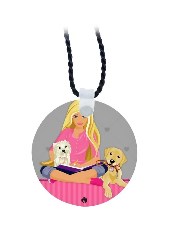 Dog Lover Printed Pendant Necklace