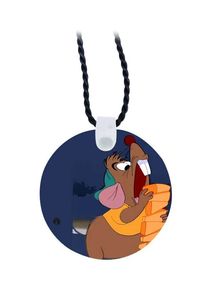 Cartoon Character Printed Pendant Necklace