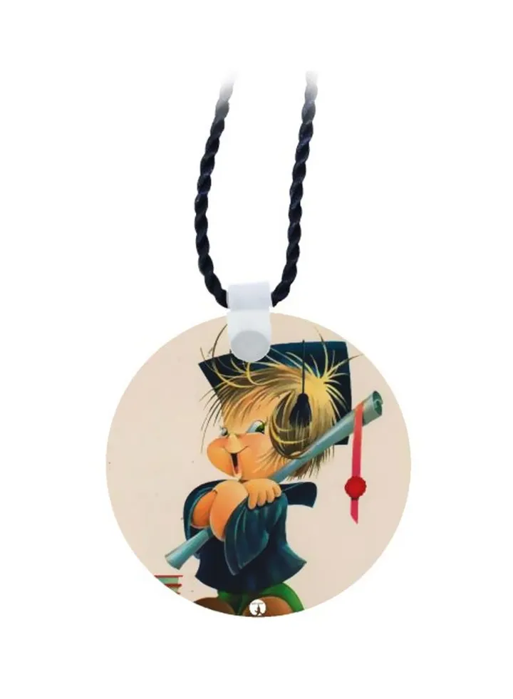 Graduate Baby Printed Pendant Necklace
