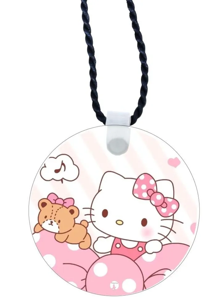 Hello Kitty Printed Pendant Necklace
