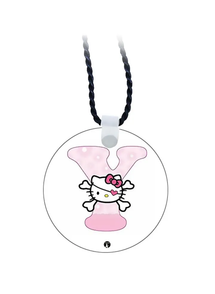 Hello Kitty Printed Pendant Necklace