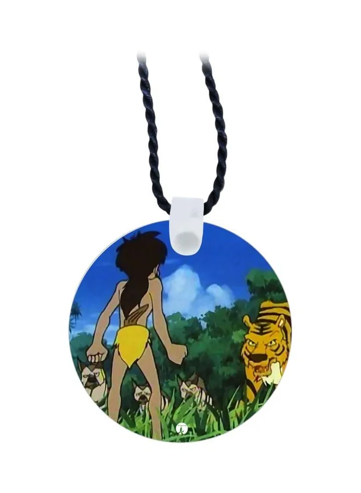 Mowgli Printed Pendant Necklace