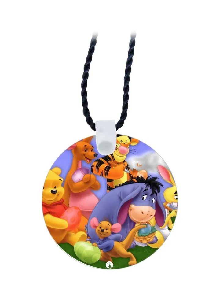 Winnie The Pooh Printed Pendant Necklace