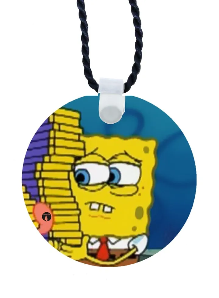 Spongebob Themed Pendant Necklace