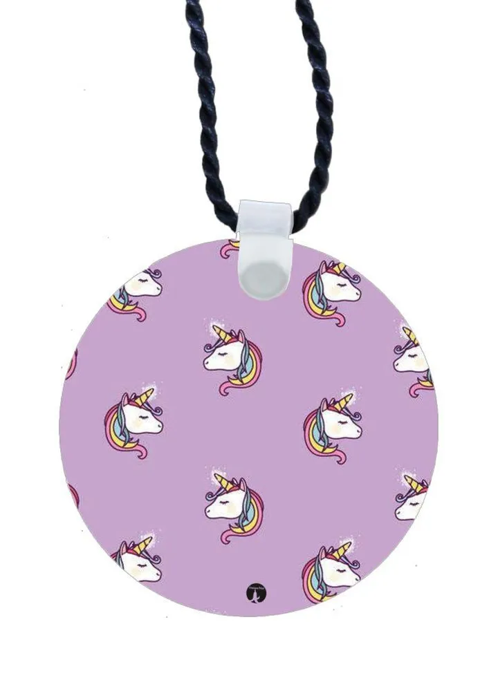 Little Pony Printed Pendant Necklace