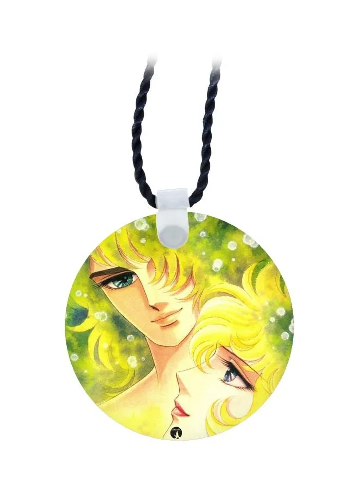The Rose Of Versailles Printed Pendant Necklace