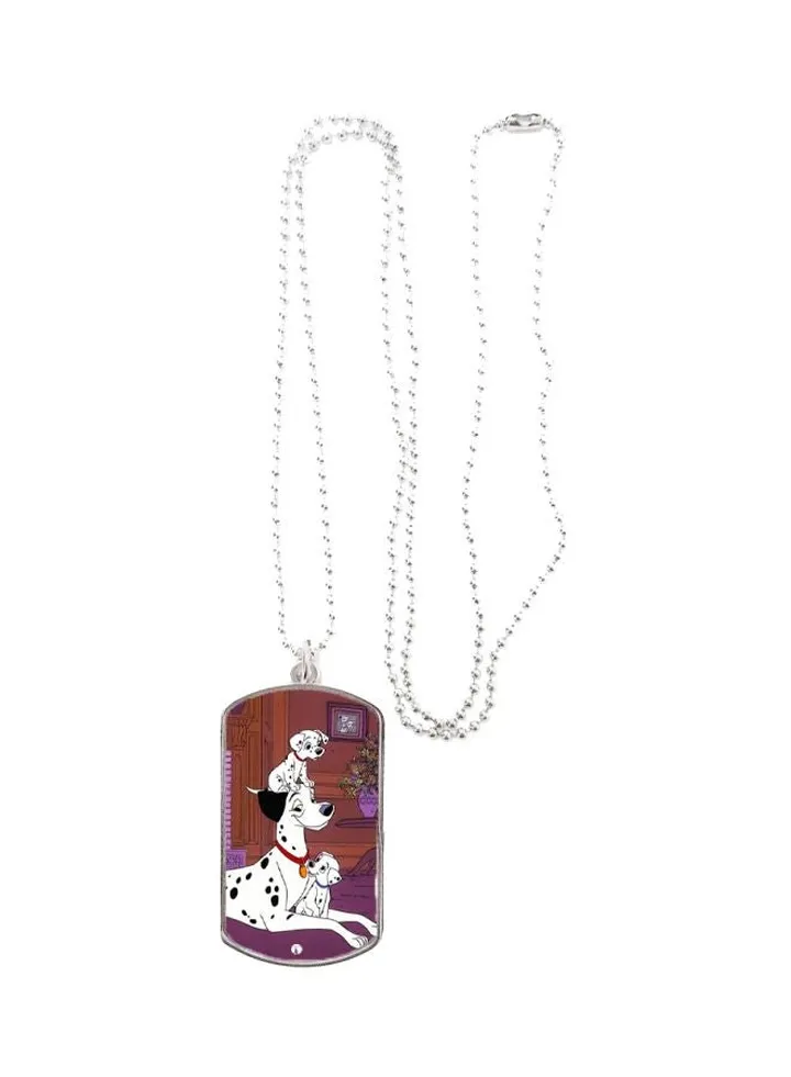 Cartoon Characters Printed Pendant Necklace
