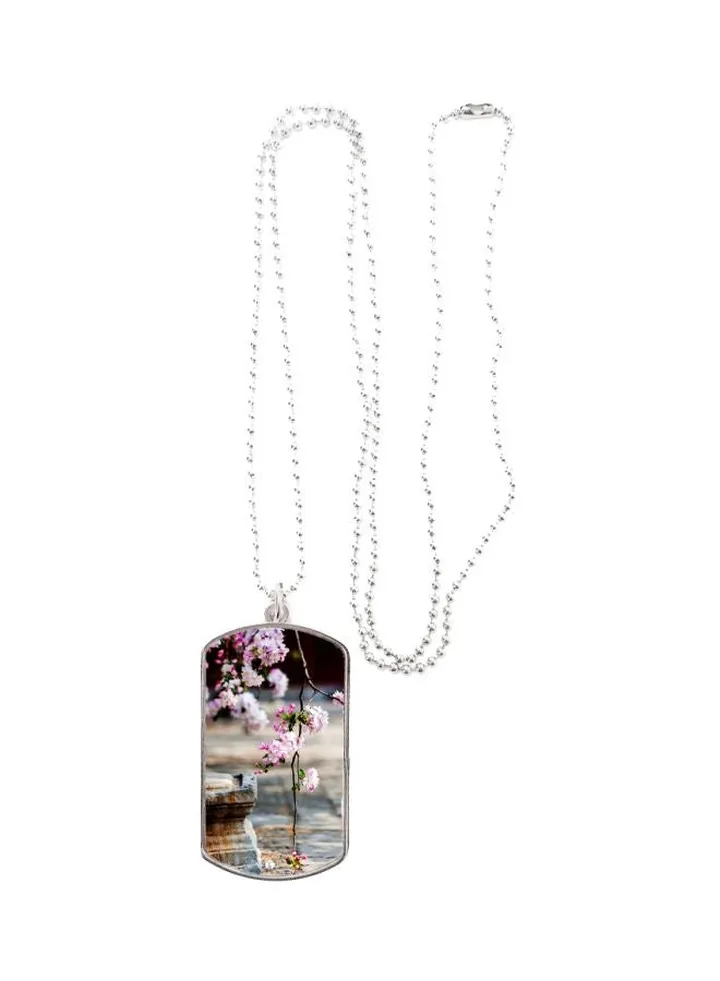 Floral Themed Pendant Necklace