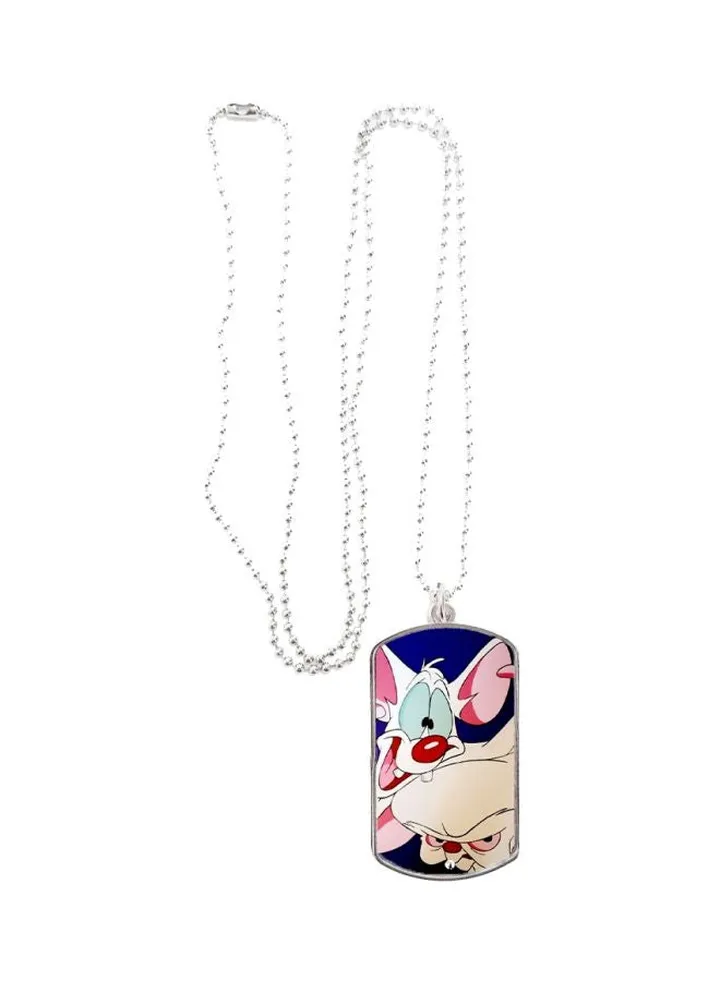 Cartoon Characters Printed Pendant Necklace