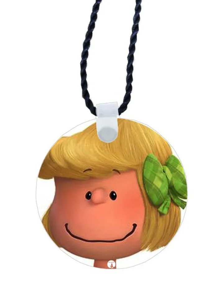 Cartoon Printed Pendant Necklace