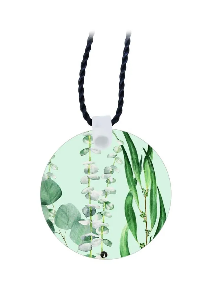 Printed Pendant Necklace
