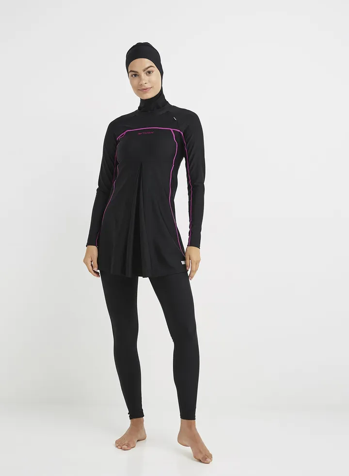 3-Piece Burkini Black