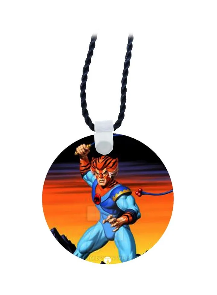 Cartoon Printed Pendant Necklace