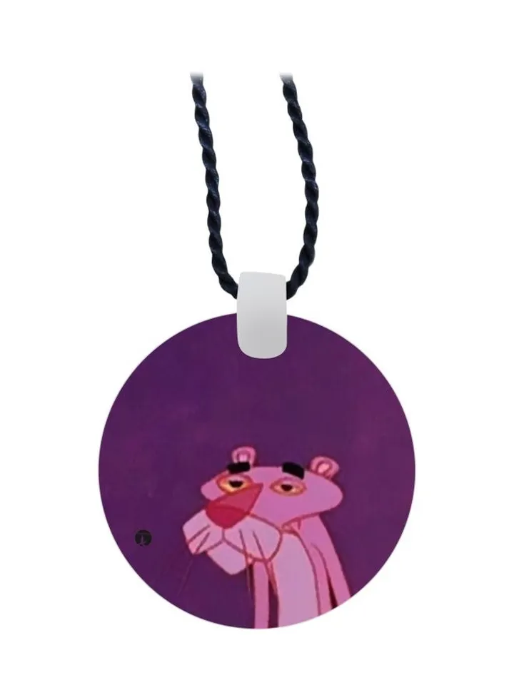 Cartoon Printed Pendant Necklace