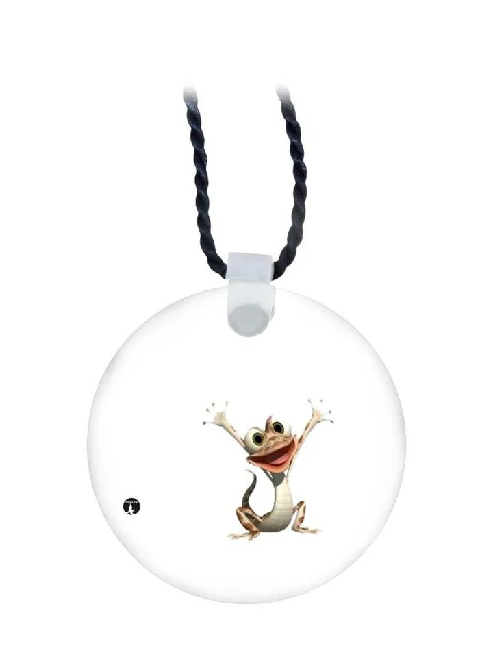 Cartoon Printed Pendant Necklace