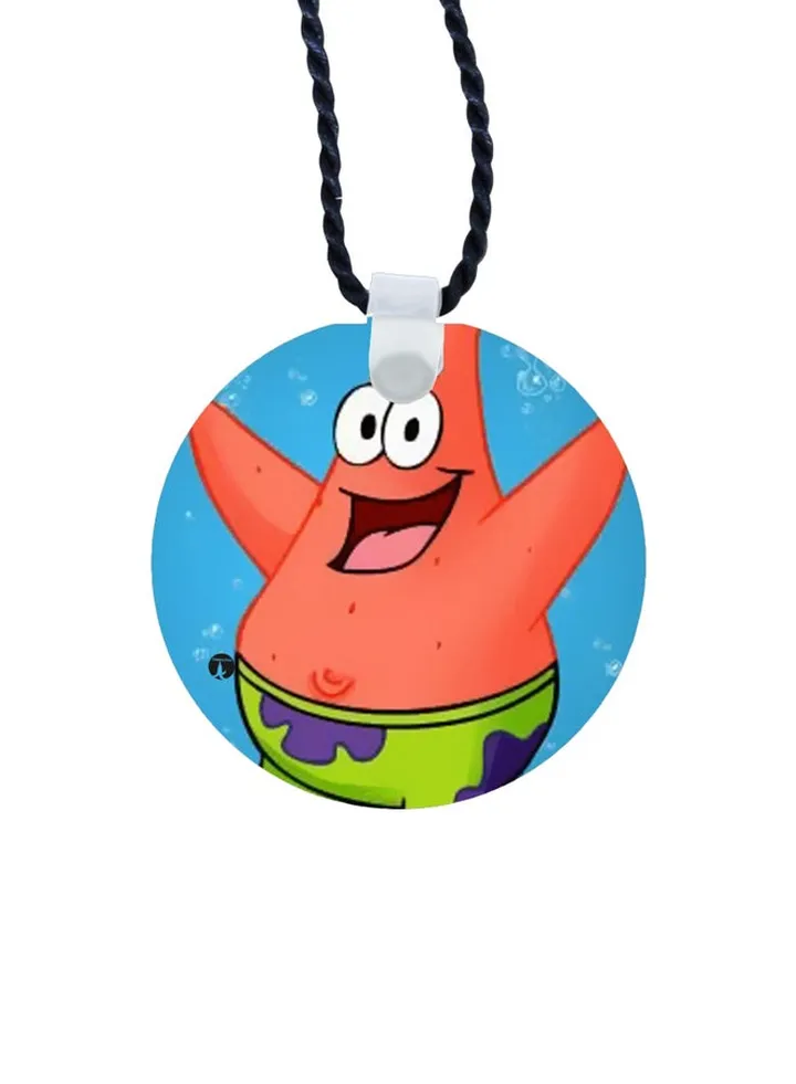 Cartoon Printed Pendant Necklace