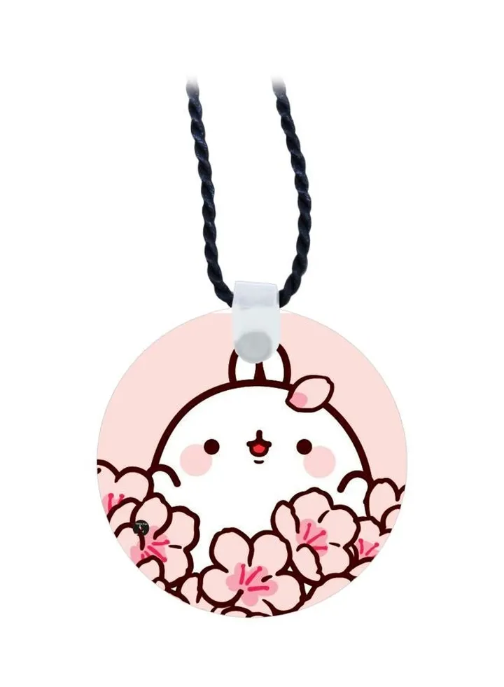 Cartoon Printed Pendant Necklace