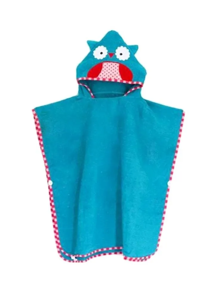 Animal Printed Bathrobe Blue/Red/White