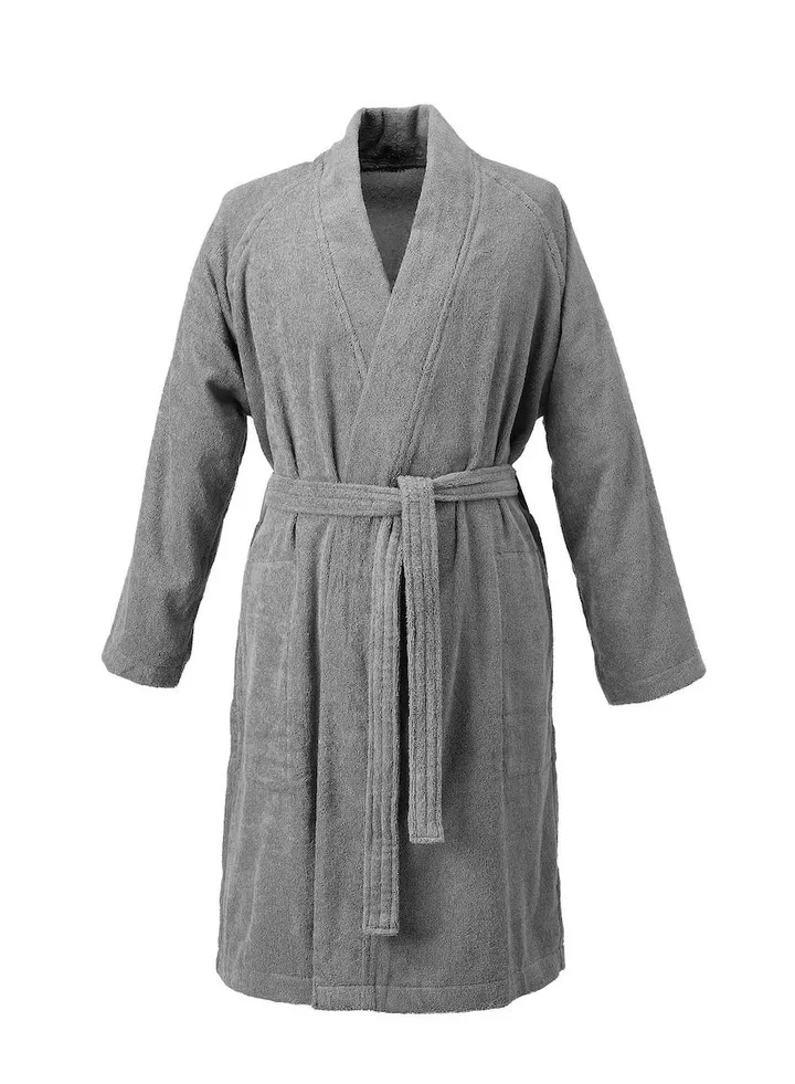 Bath Robe Grey Small And Medium