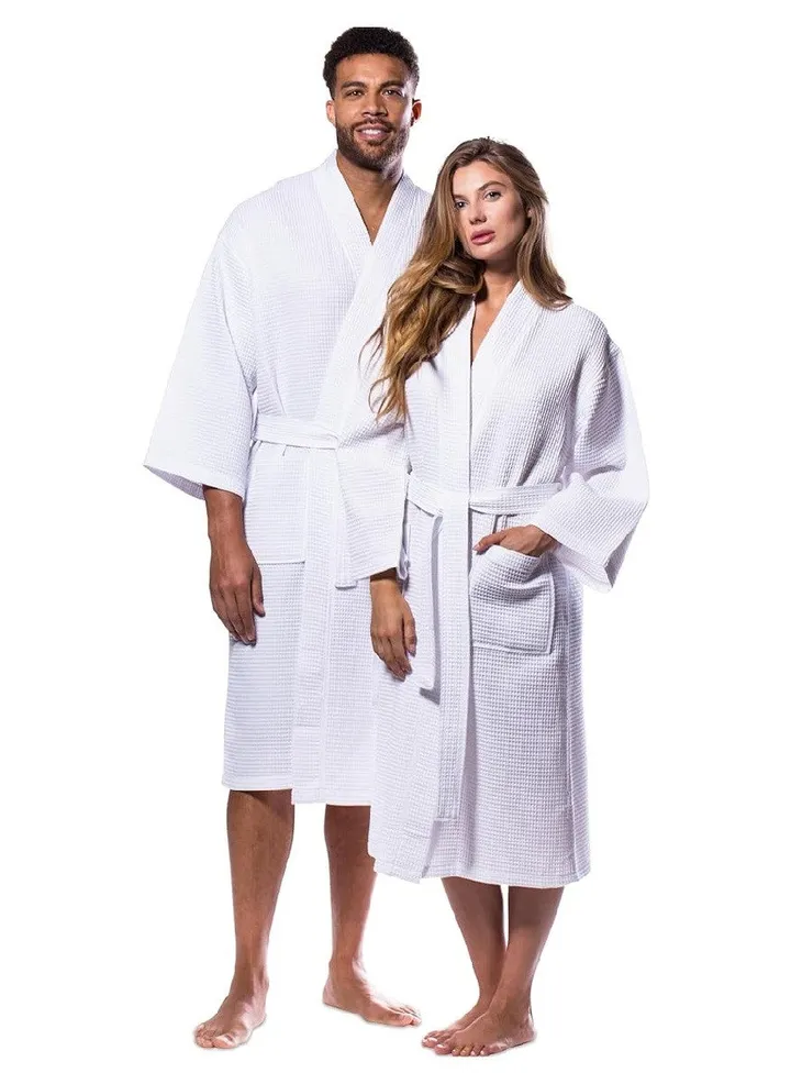 Hotel-Style Waffle Bathrobe Standard Size