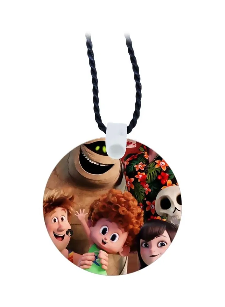 Cartoon Printed Pendant Necklace