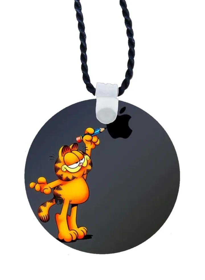 Cartoon Printed Pendant Necklace