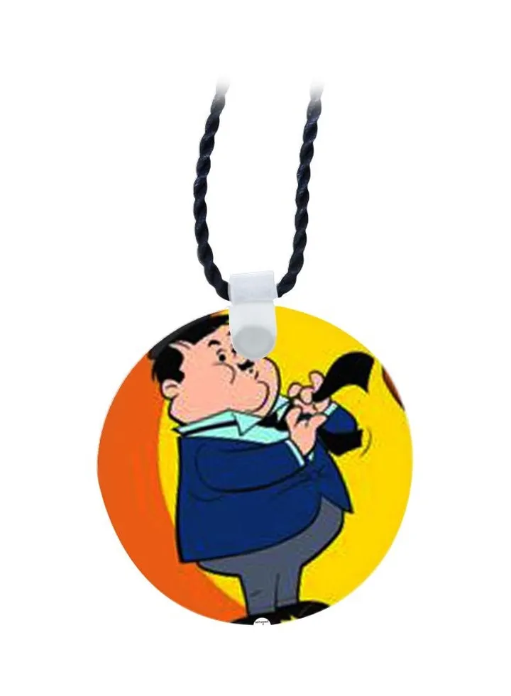 Cartoon Printed Pendant Necklace