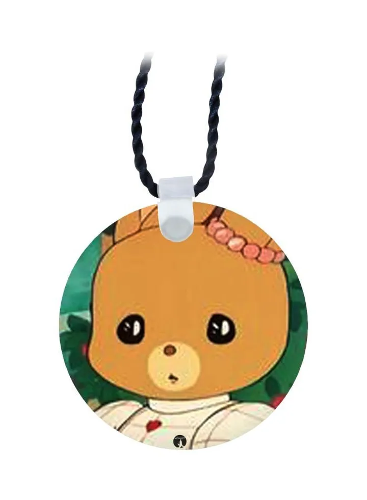Cartoon Printed Pendant Necklace